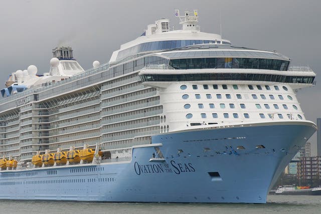 Ovation of the Seas has has an outbreak of suspected norovirus