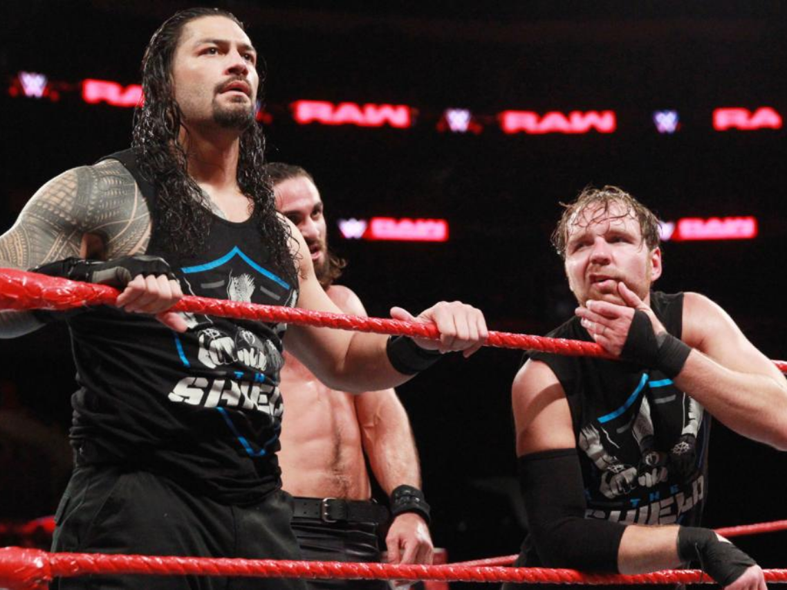 The Shield were left beaten by The Bar and Samoa Joe