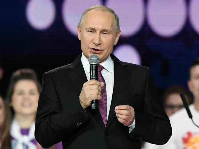 President Vladimir Putin has criticised the IOC's ban on Russian athletes at the Winter Olympics