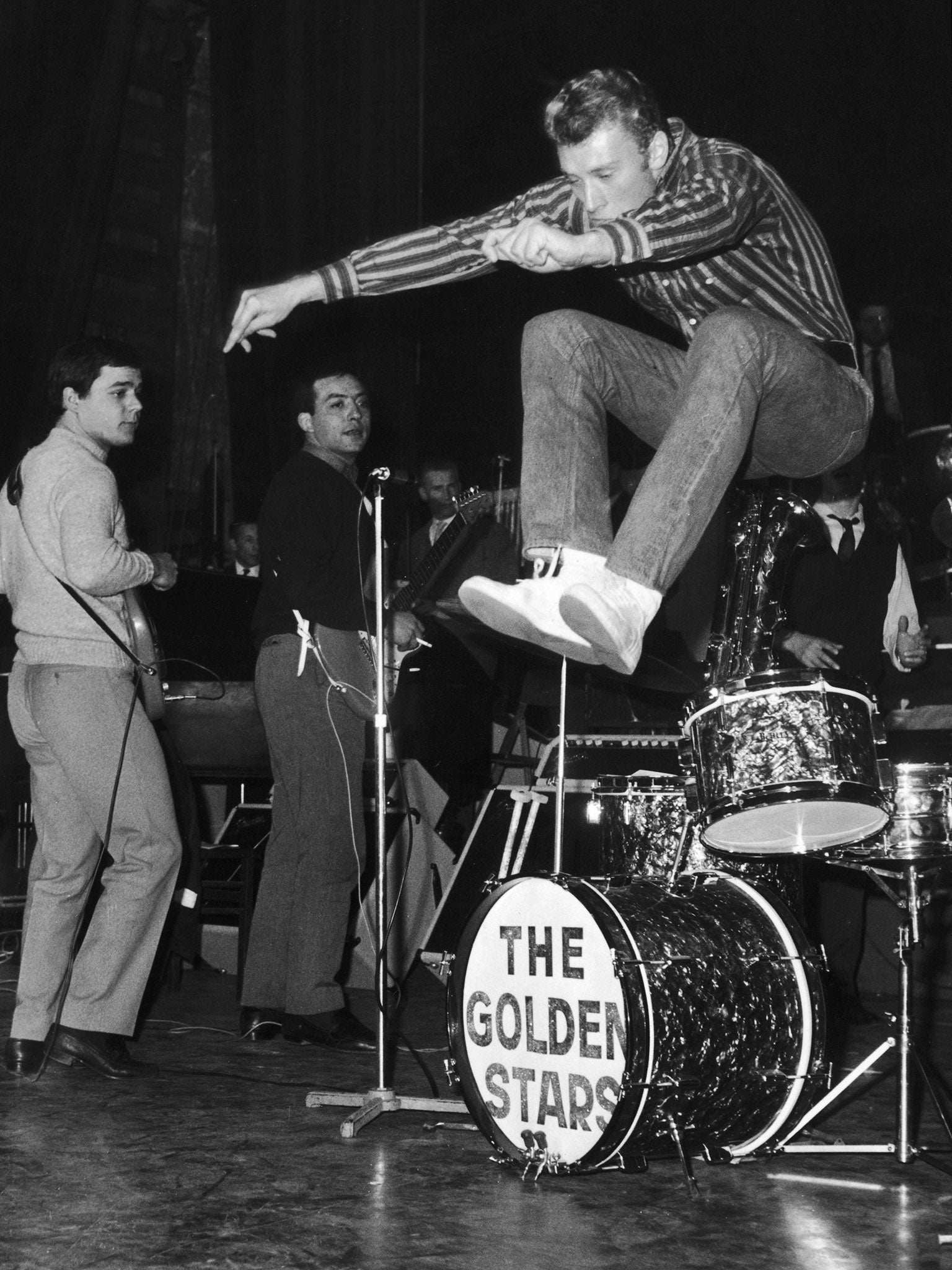 Hallydaywith his group The Golden Stars in 1962