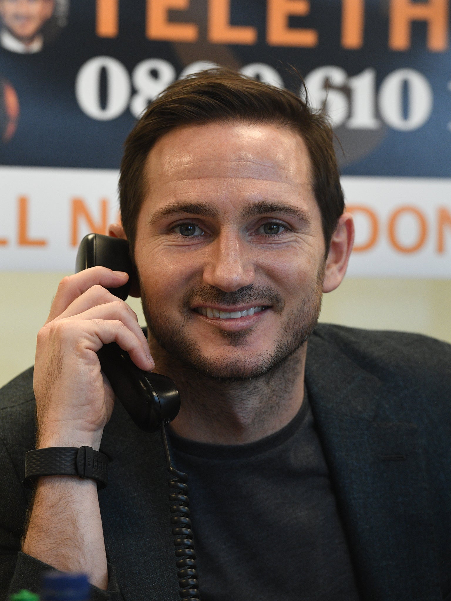 Frank Lampard at the Help a Hungry Child Telethon