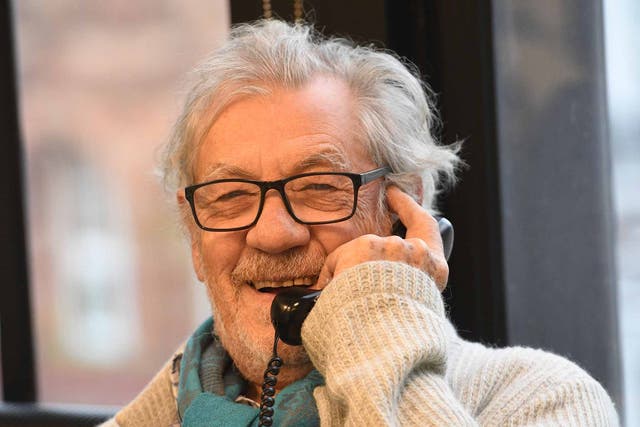 Sir Ian McKellen at the Help a Hungry Child Telethon