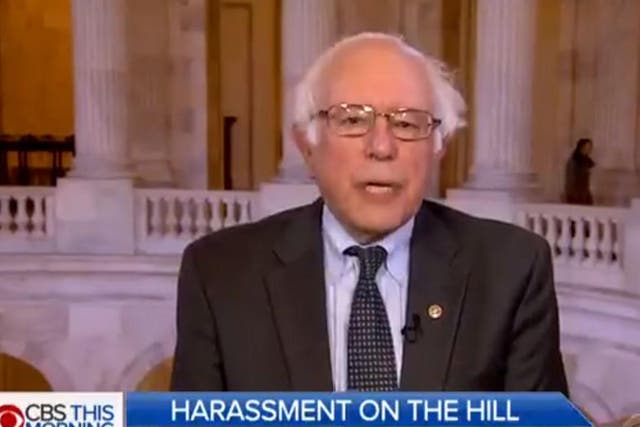 Bernie Sanders says the country needs a 'cultural revolution' in the way it treats women