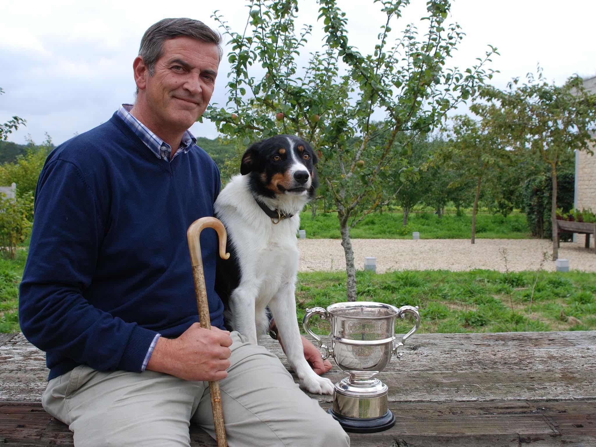 Richard Smith, turkey farmer at Daylesford organic farm