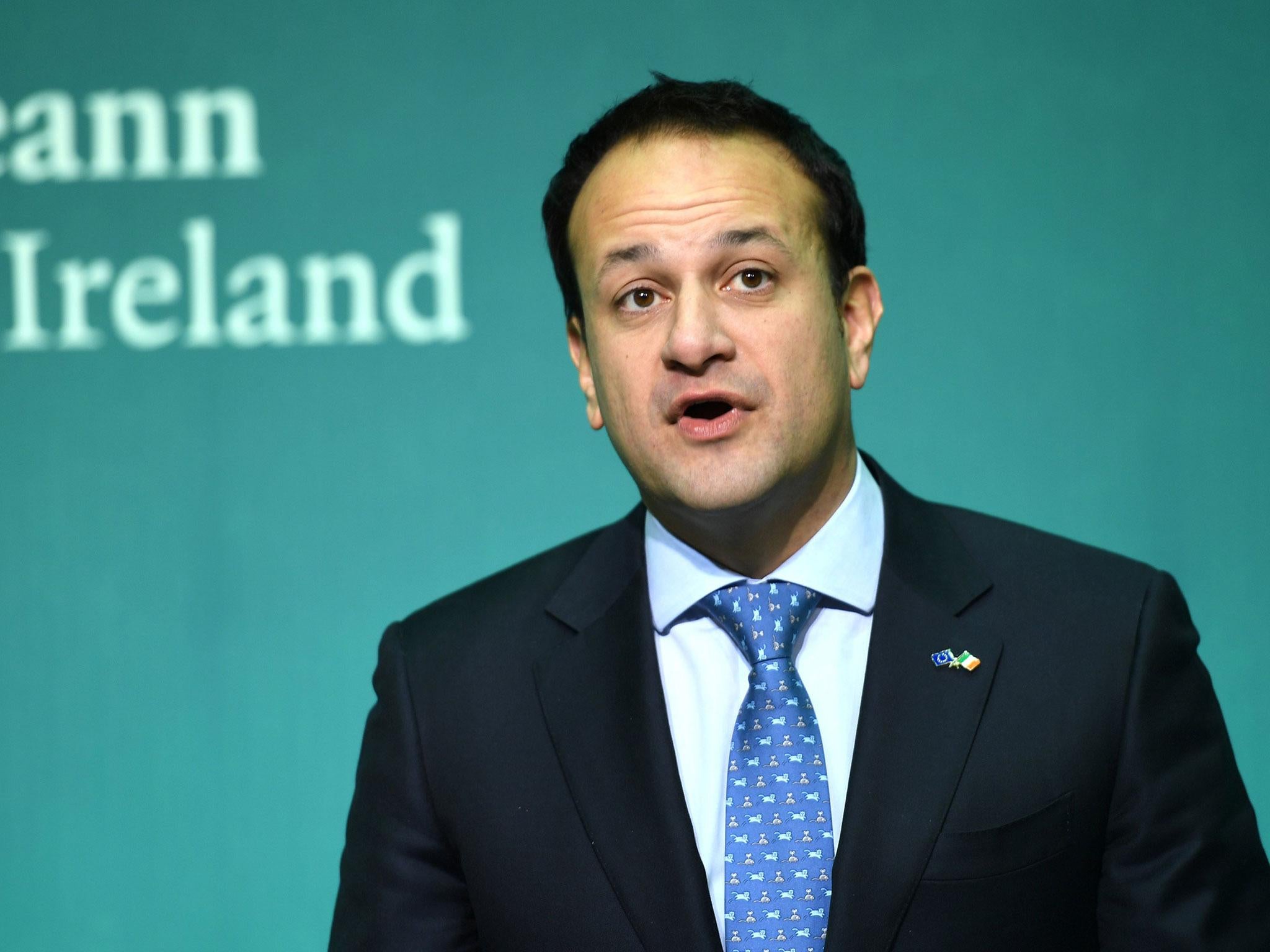 Ireland's Prime Minister Leo Varadkar