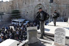 Palestinians and Israelis brace for 'Day of Rage' in Jerusalem