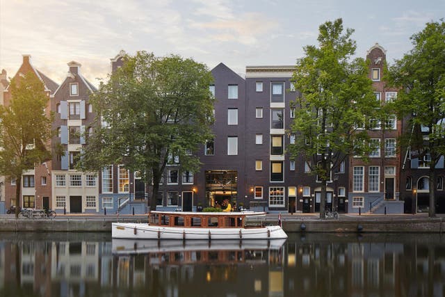 The Pulitzer is made up of a clutch of traditional canalside houses