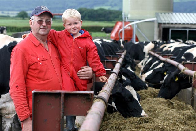 Veteran dairy farmer, Brian Swales, was killed by his cattle