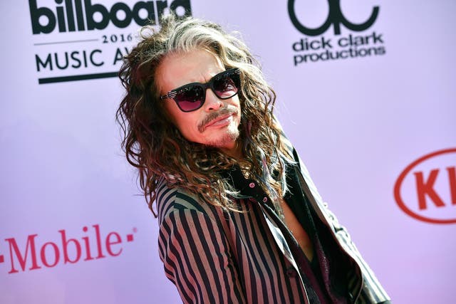 Steven Tyler of Aerosmith attends the 2016 Billboard Music Awards