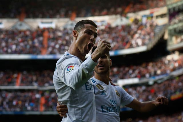 Cristiano Ronaldo will lead the line for Real as ever