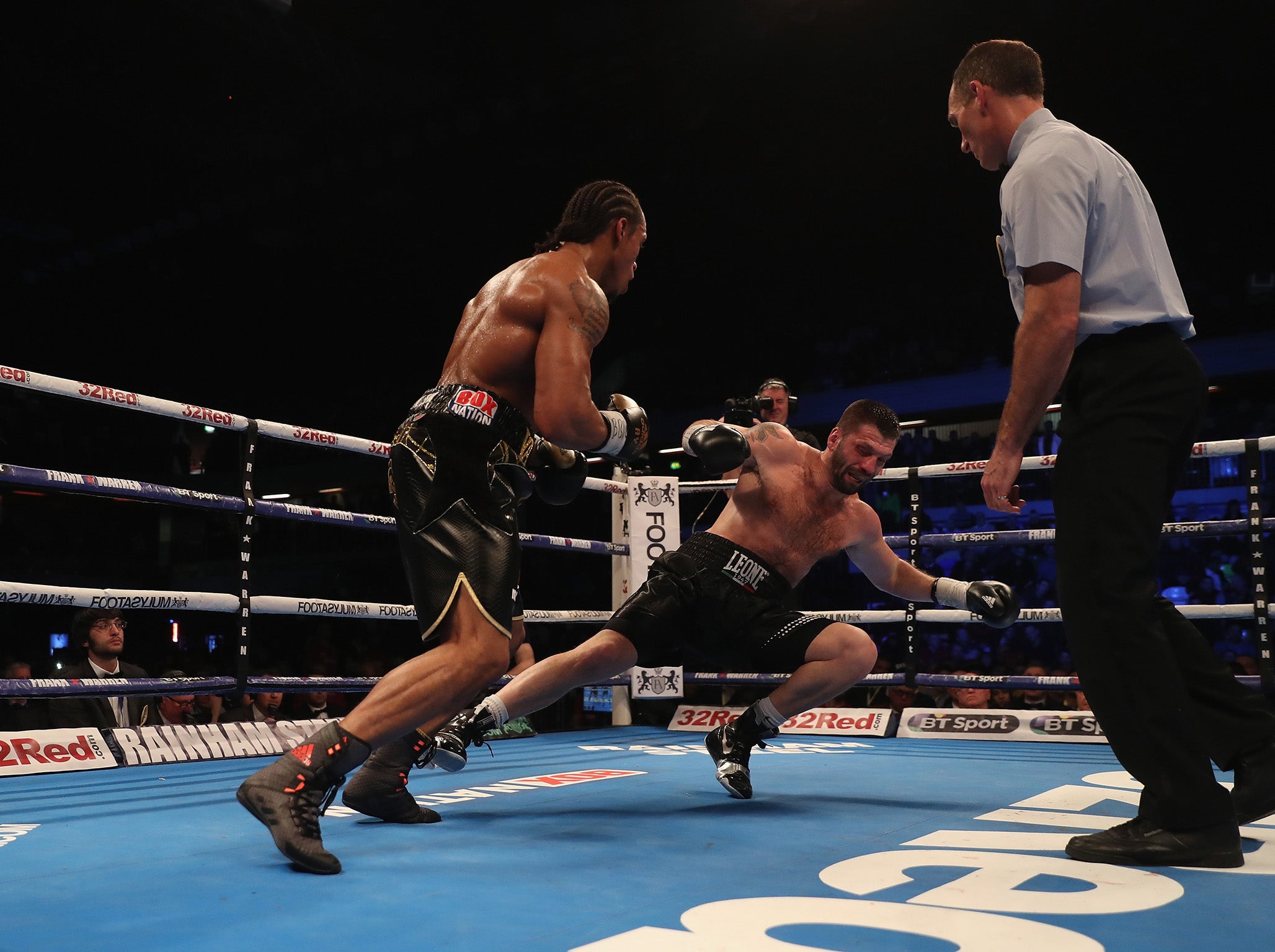 There was an impressive knockout win for Yarde