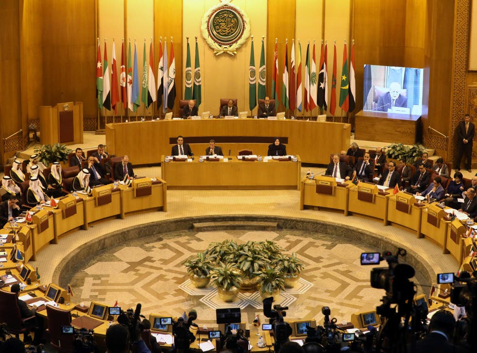 Arab League foreign ministers held an emergency meeting in Cairo to discuss Donald Trump's decision to recognise Jerusalem as the capital of Israel
