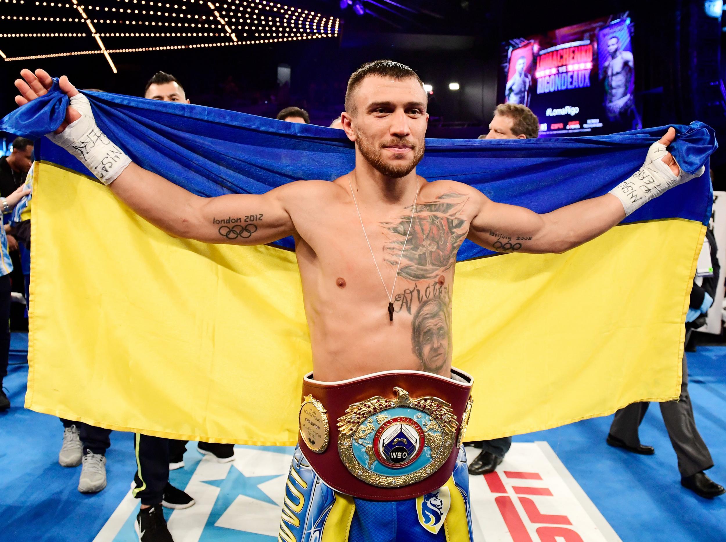 Lomachenko continued his unbeaten run