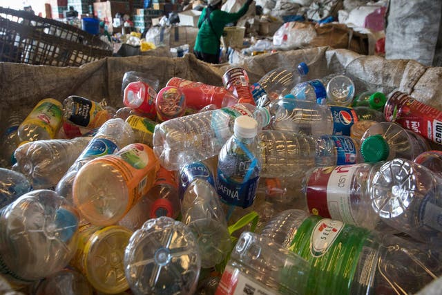Each year the average UK household uses 480 plastic bottles