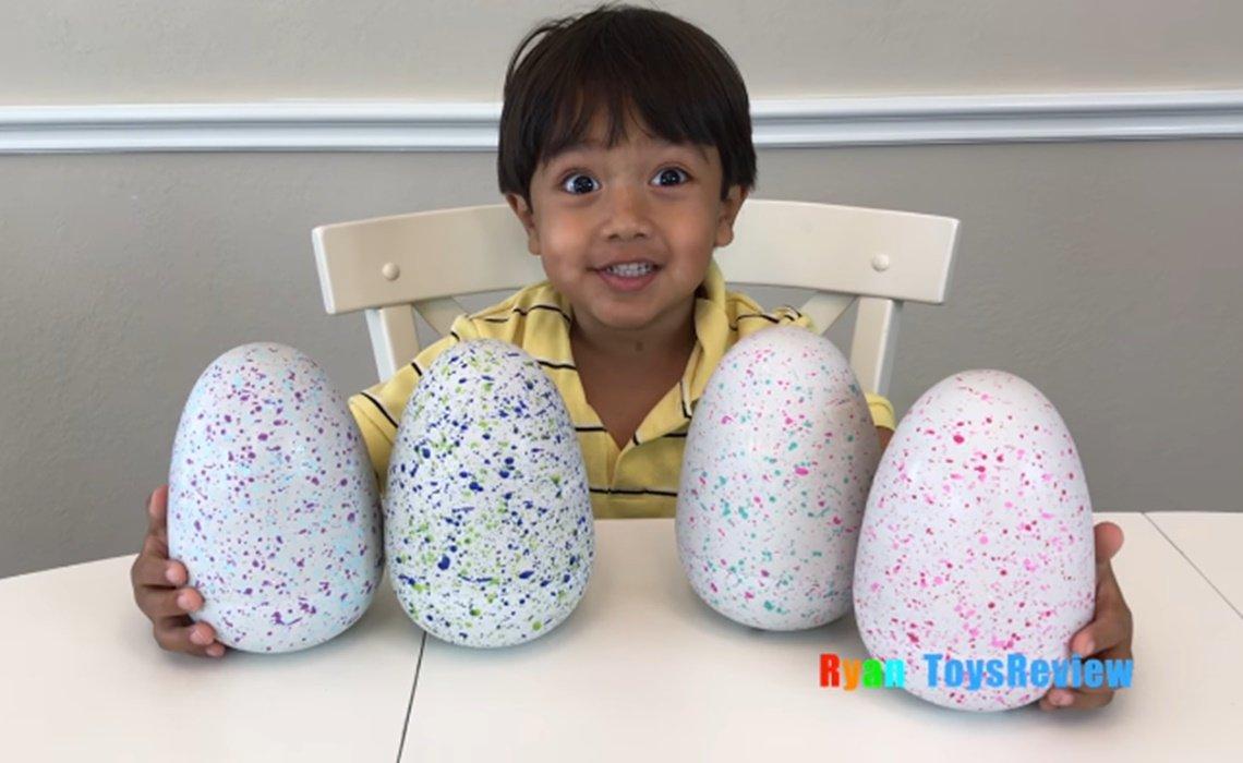 Ryan toysreview cheap easter egg hunt