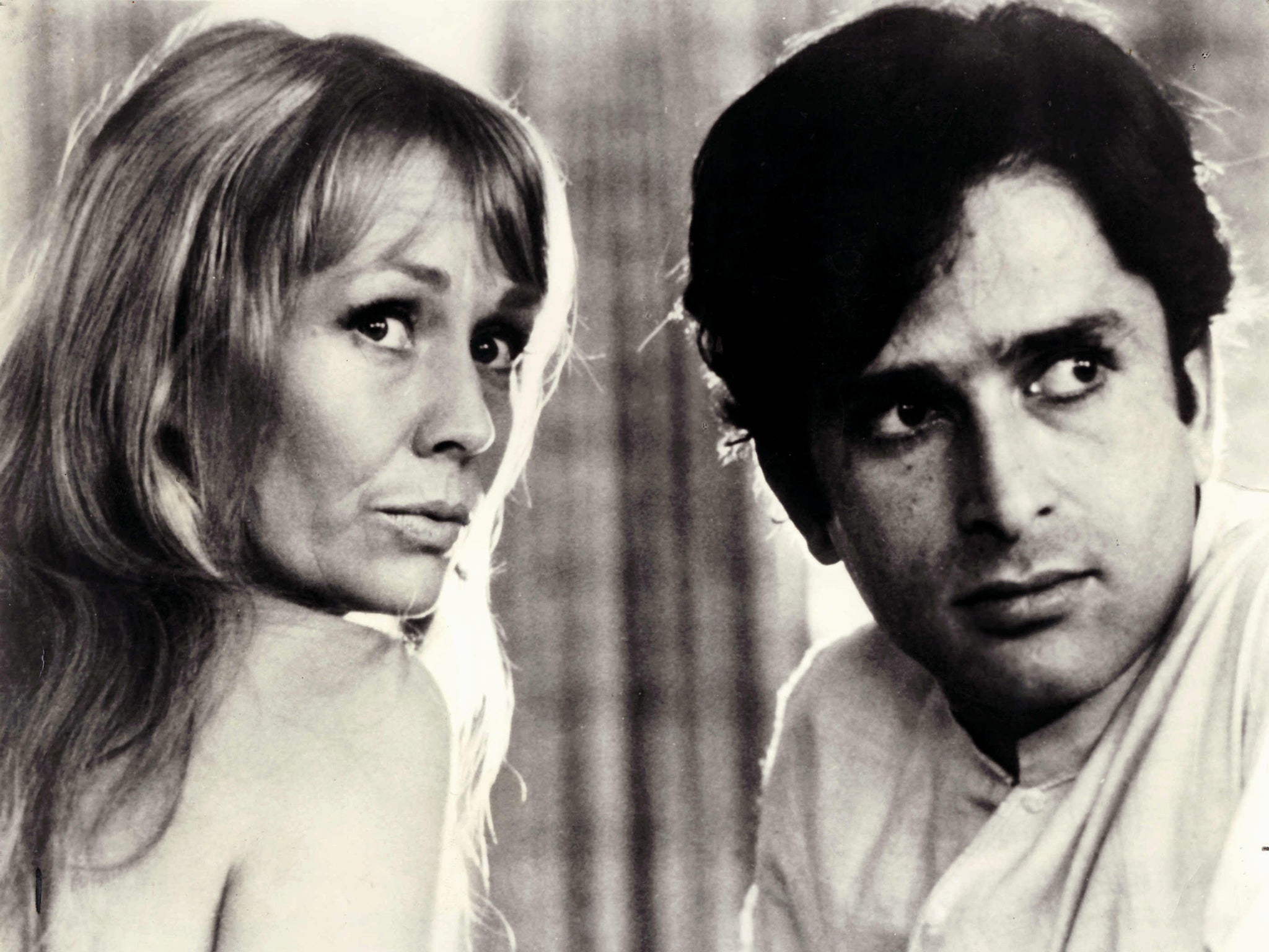 Kapoor with his wife Jennifer Kendal in the 1970 film ‘Bombay Talkie’. The couple went on to build the Prithvi Theatre in Mumbai