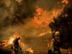 High Santa Ana winds bring danger of massive fires across California