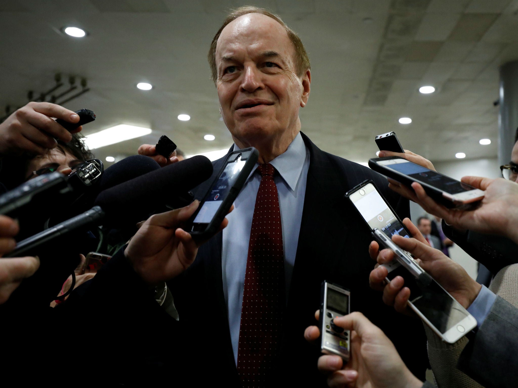 Richard Shelby, seen here on Capitol Hill, said Alabama 'deserves better' than Roy Moore