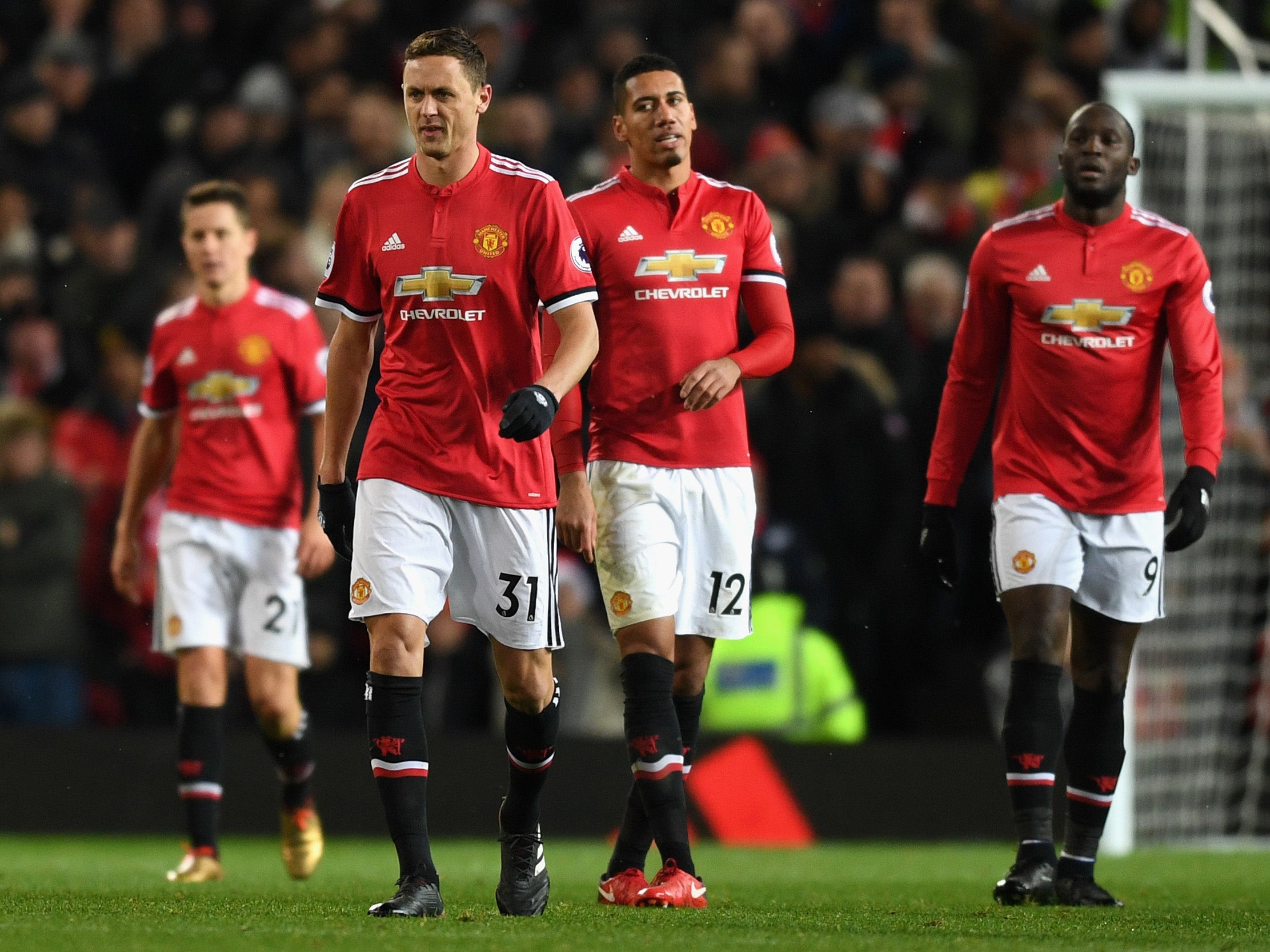 Manchester United were outclassed for large parts of Sunday's derby