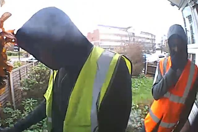 Police would like to speak to this man regarding a kidnapping and burglary in Croydon