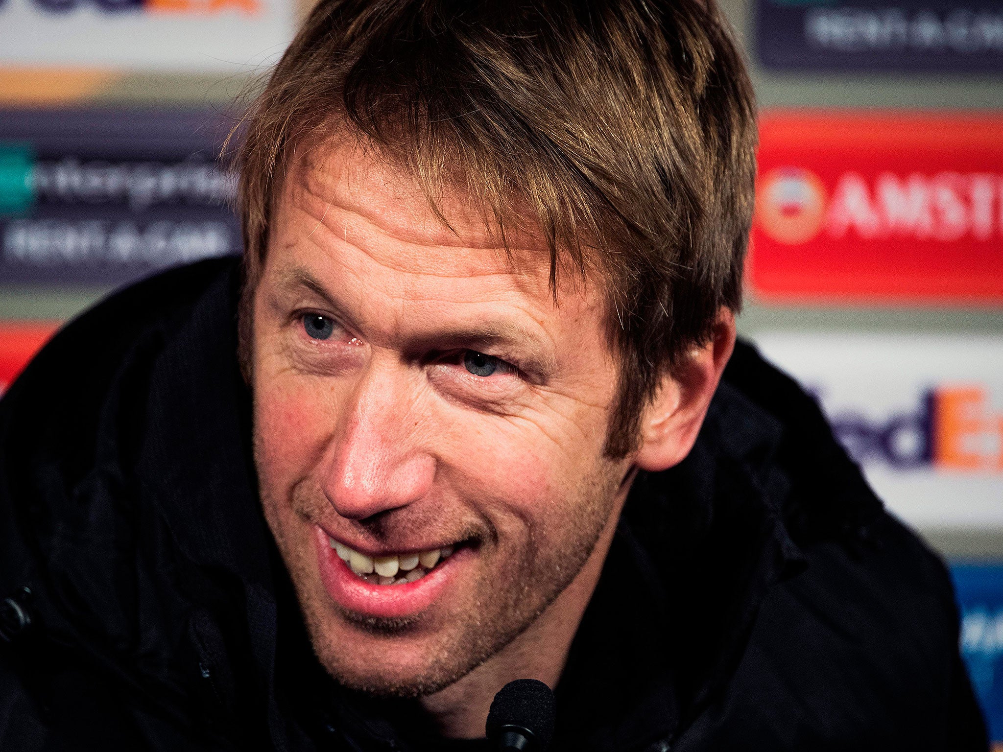 Graham Potter is the last Englishman in European competition