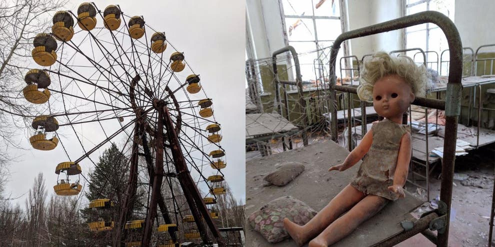 These photos from inside the Chernobyl disaster area are incredibly ...