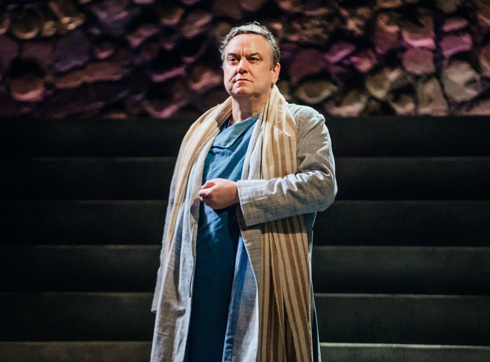 Richard McCabe as Cicero in 'Imperium Part I: Conspirator', which is directed by Gregory Doran at the Swan Theatre