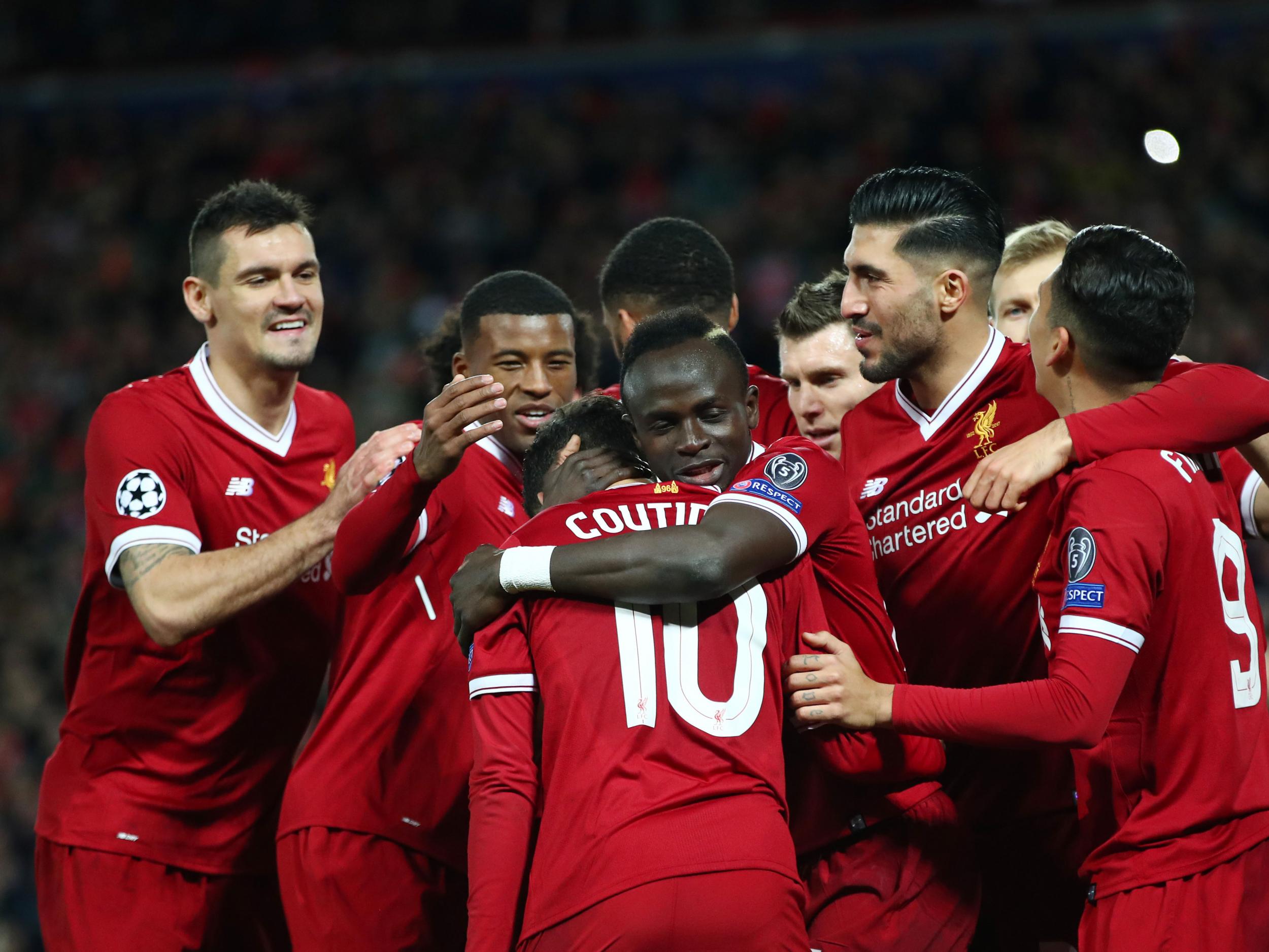Liverpool qualified with victory over Spartak Moscow at Anfield last week
