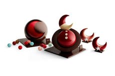 Imagine Father Christmas as a chocolate planet