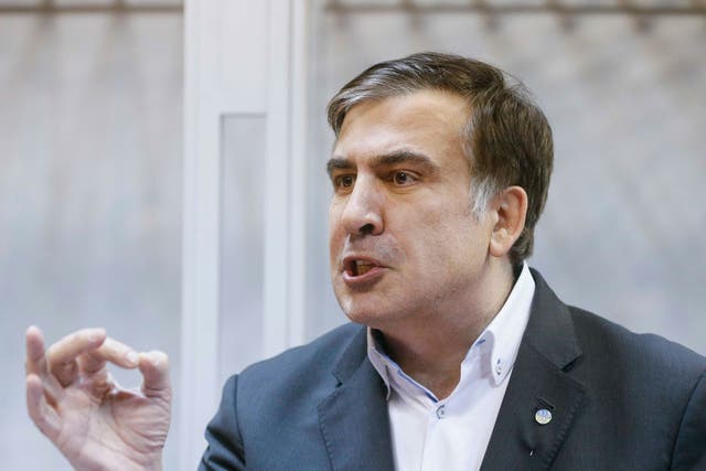 Mikheil Saakashvili was the leader of Georgia during the country’s war with Russia nine years ago