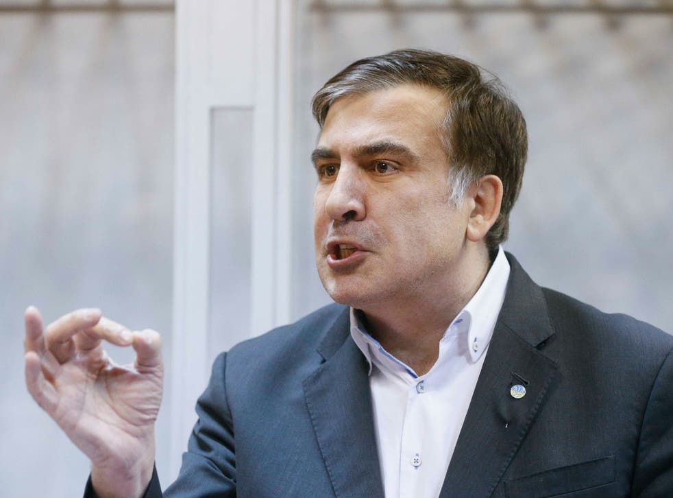 Mikheil Saakashvili was the leader of Georgia during the country’s war with Russia nine years ago