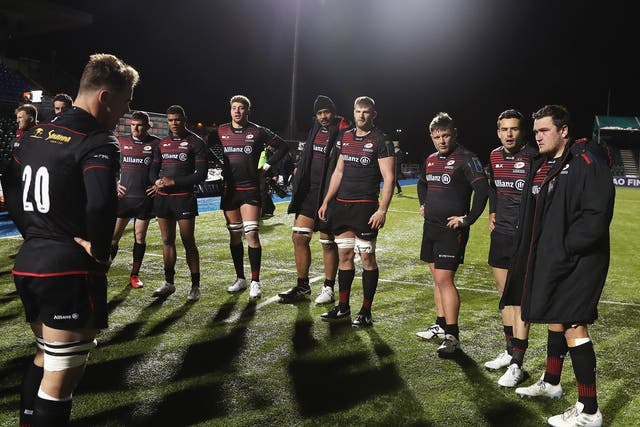 Saracens were left stunned by their first European defeat in two and a half years 