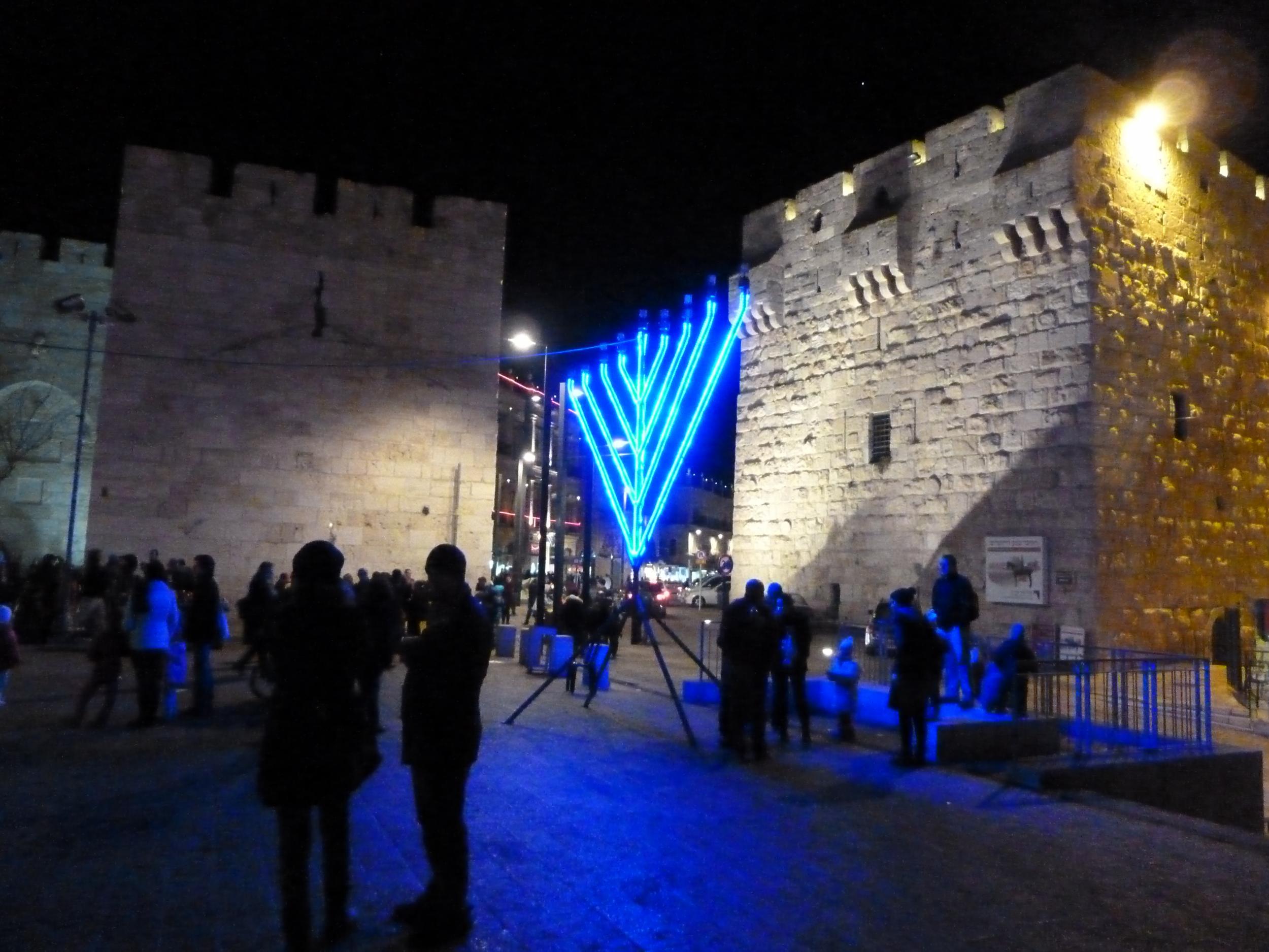 Hanukkah is a special time in Jerusalem