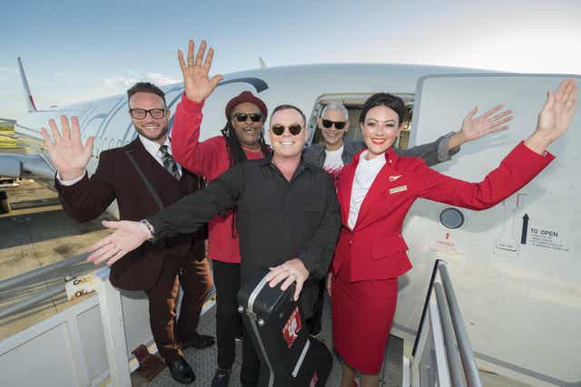 The ex UB40 musicians have shot a new video enticing tourists back to the Caribbean