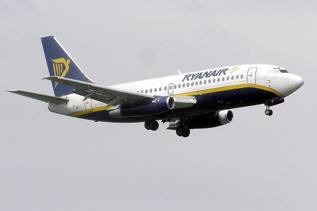 Ryanair said it will not tolerate unruly or disruptive behaviour