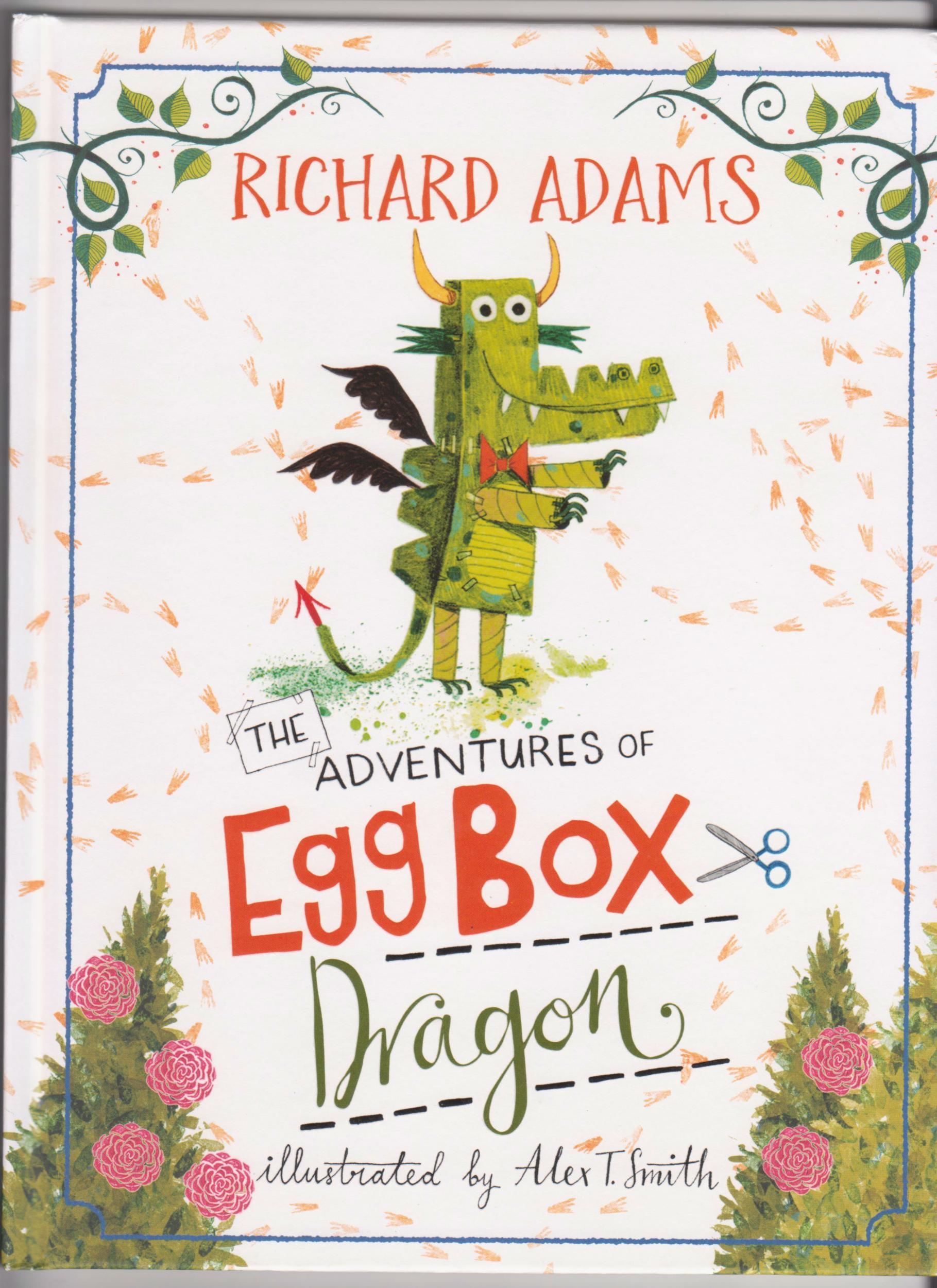 ‘The Adventures of Egg Box Dragon’ is Adams’s first story for pre-schoolers