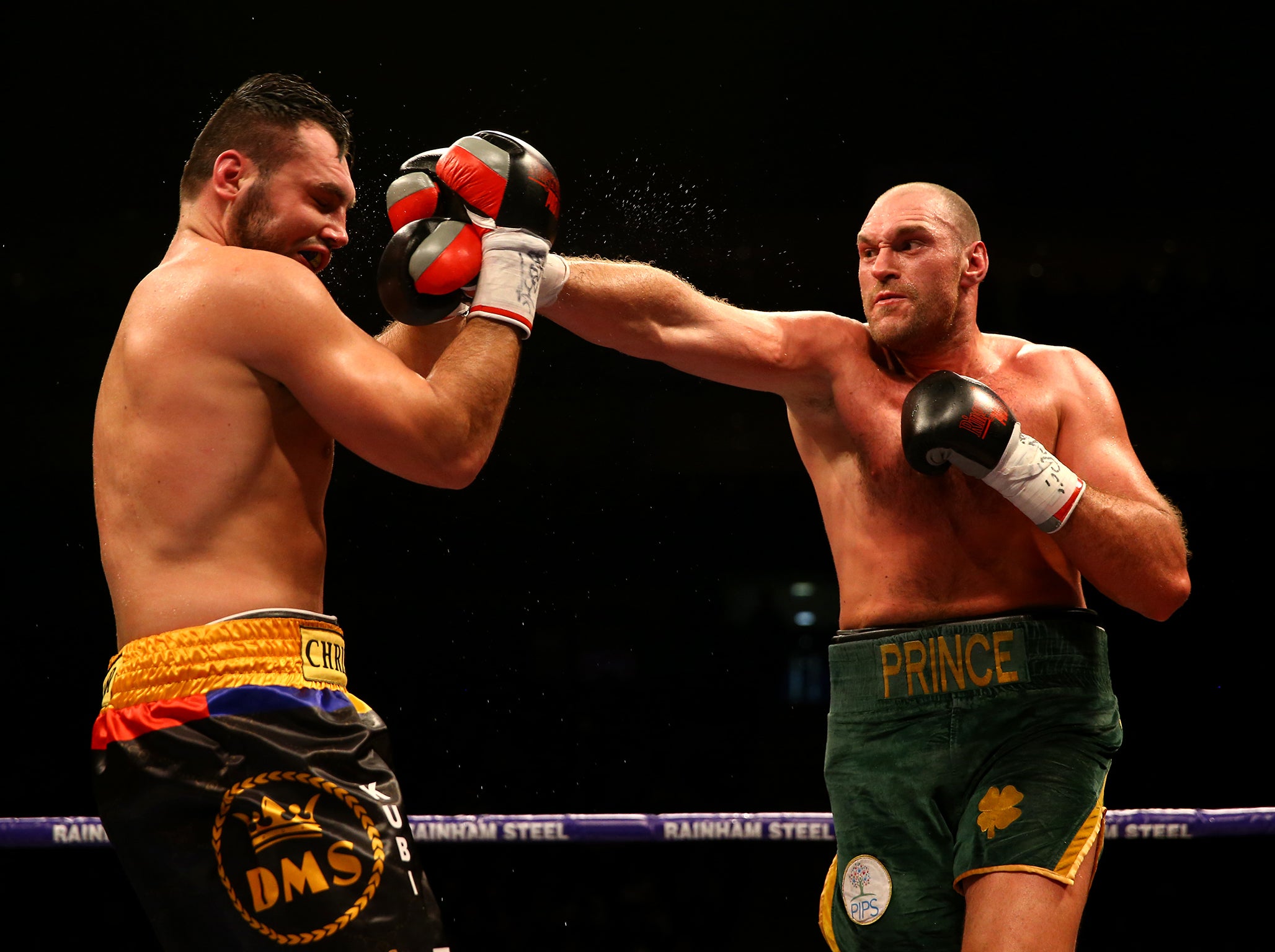 Fury stopped Hammer before testing positive for a steroid