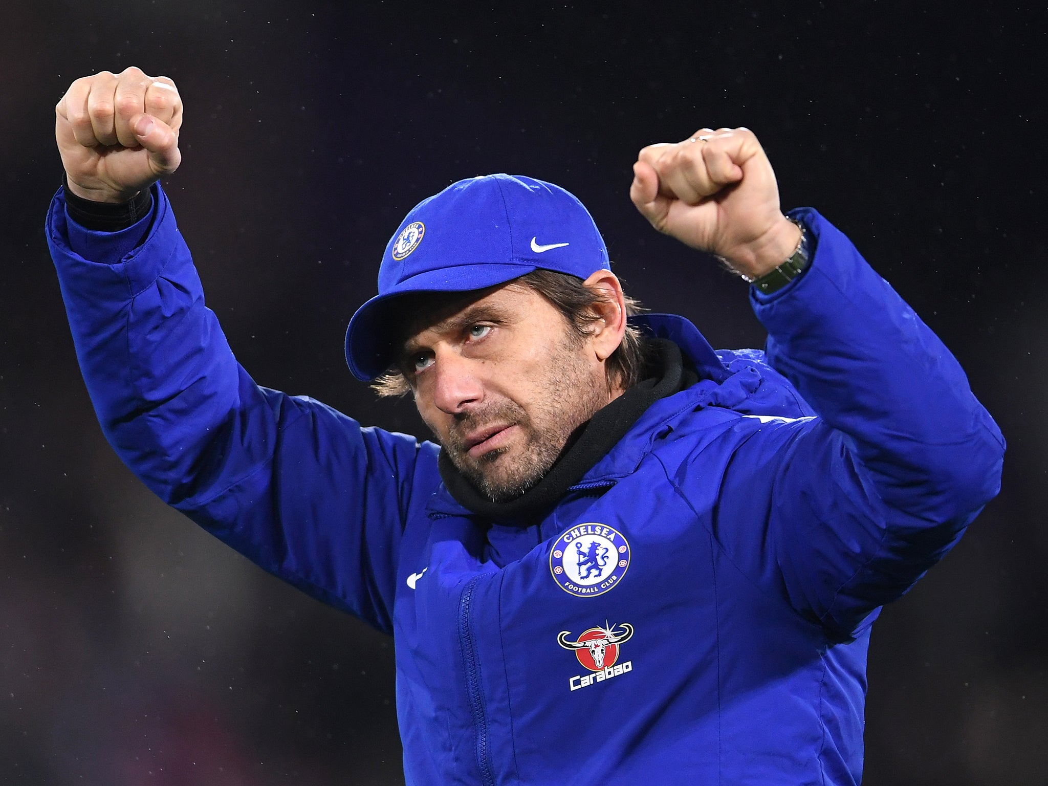 Conte was pleased with how his Chelsea side bounced back from the defeat by West Ham