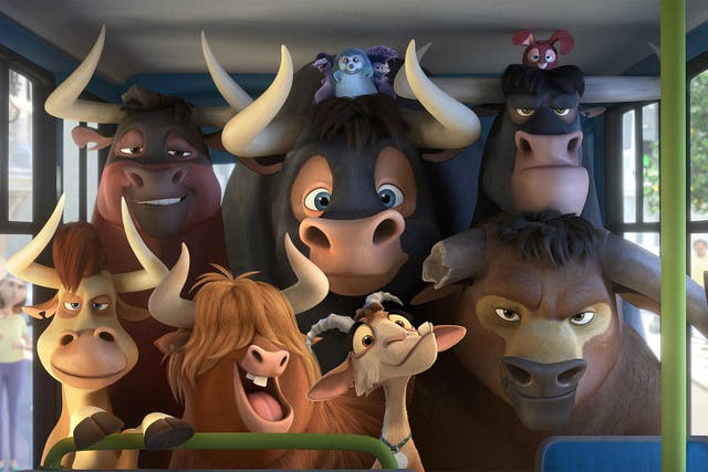 ‘Ferdinand’ is stuck on the fence when it comes to that tricky question about whether bullfighting is sport or blood-soaked barbarism