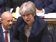 May refuses to back down ahead of possible Brexit Bill defeat 