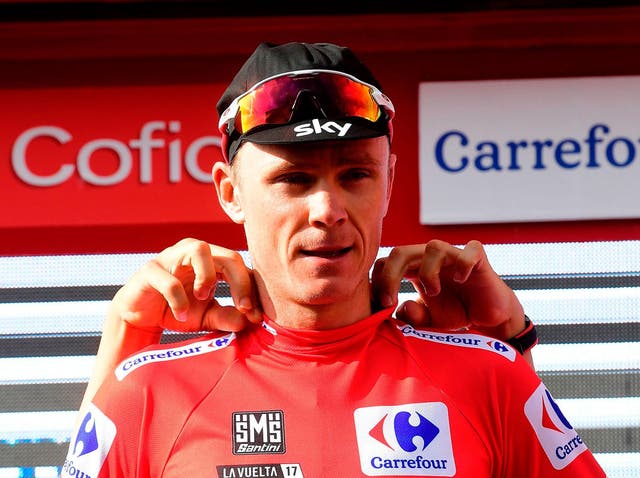 Chris Froome won the 2017 Vuelta a Espana (