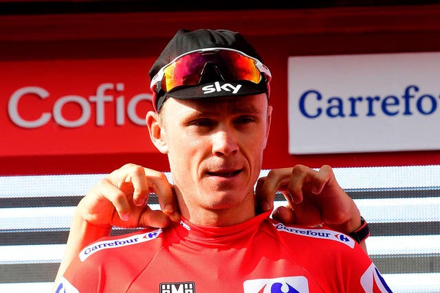 Chris Froome won the 2017 Vuelta a Espana (