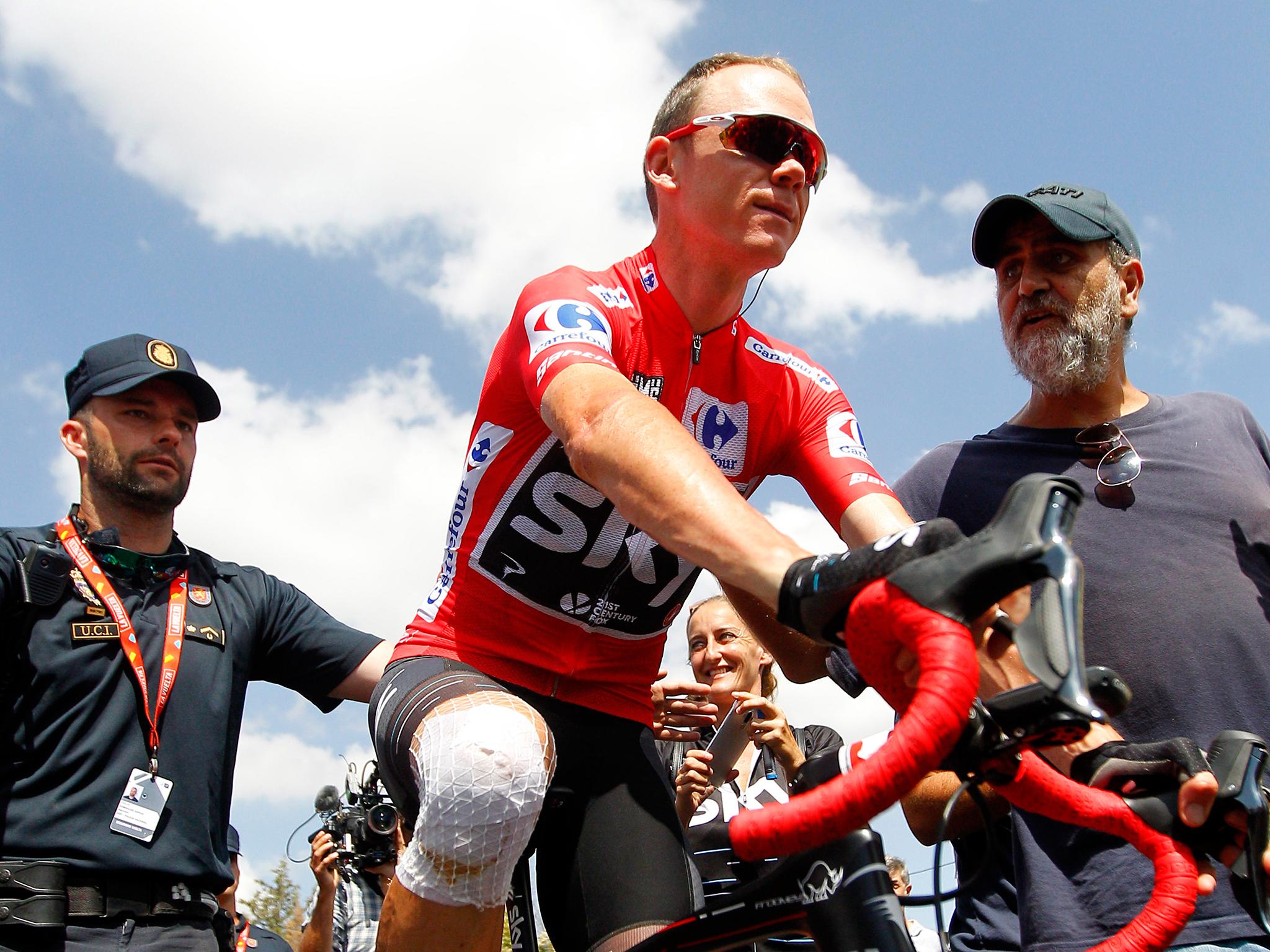 Chris Froome is facing a potential anti-doping violation