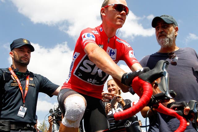 Chris Froome is facing a potential anti-doping violation
