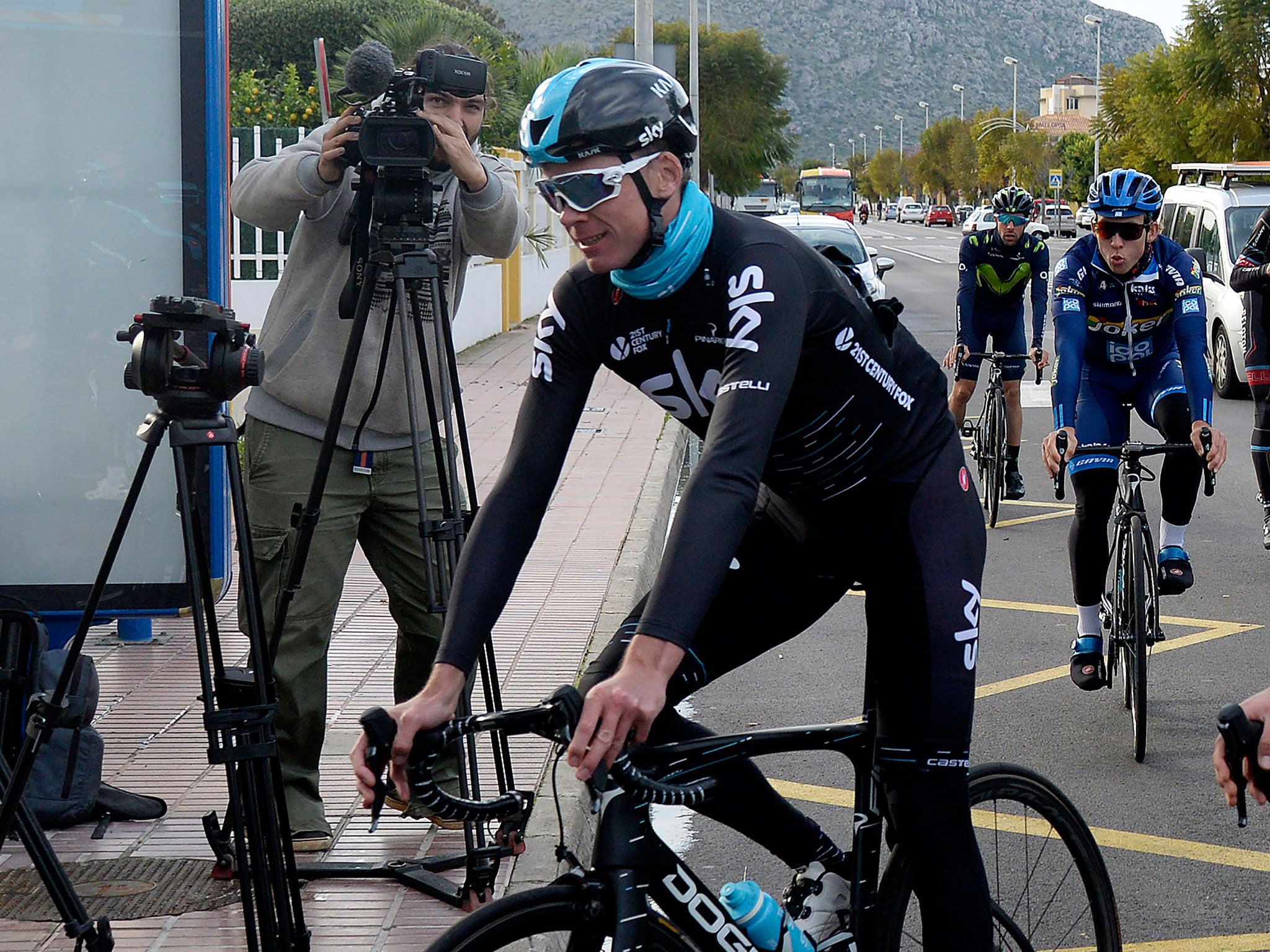 Chris Froome could face a ban from the sport