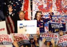 Lots tried to stop Doug Jones nailing the KKK and beating Roy Moore