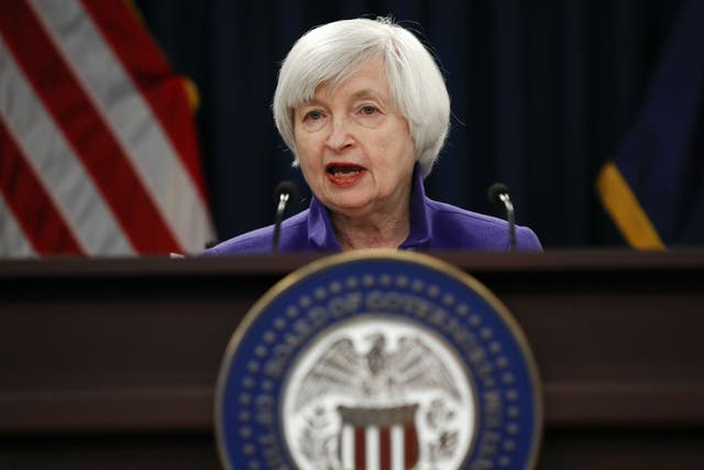 Federal Reserve Chair Janet Yellen is due to step down in February