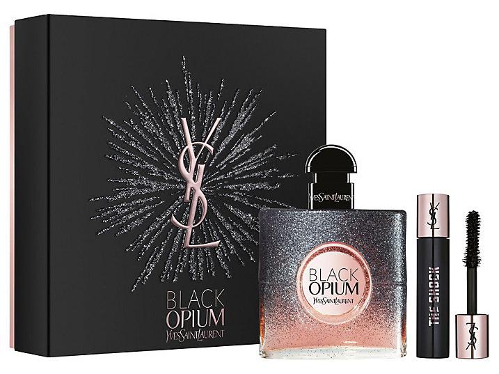 Yves Saint Laurent Black Opium Floral Shock gift set, £71, Boots