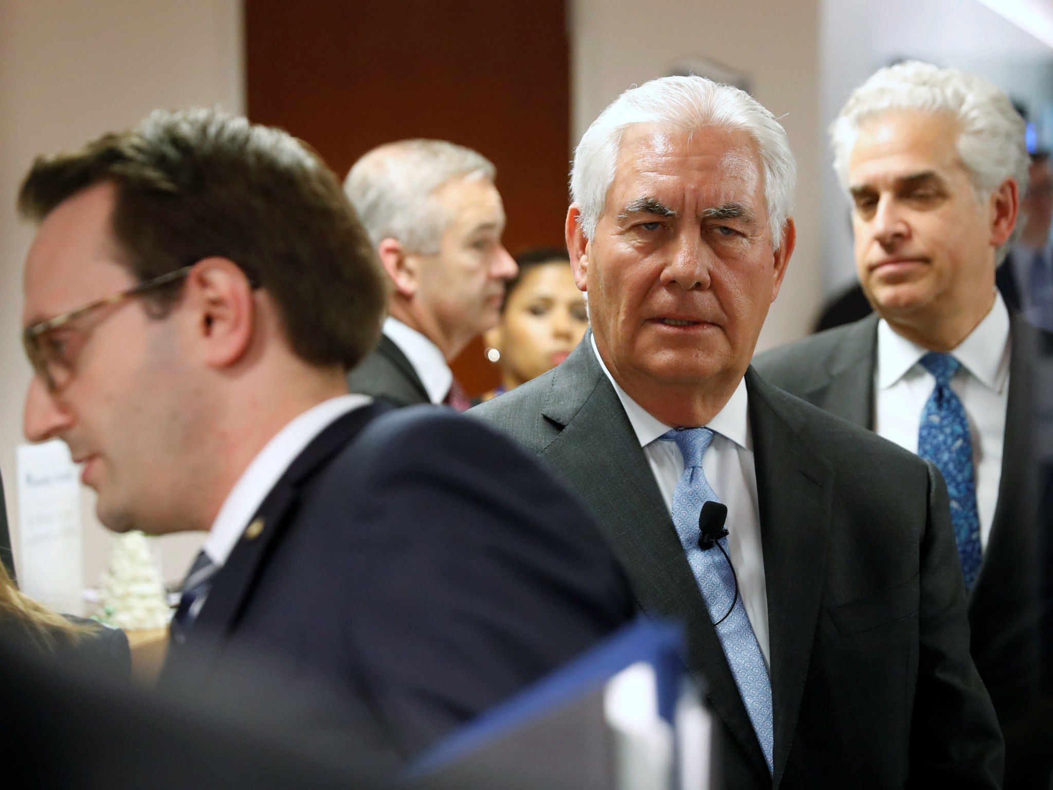 Rex Tillerson said America was ready for talks with North Korea, but other Trump officials aren't so sure