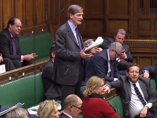 Dominic Grieve vowed he would not be ’signing in blood now that I will follow over the edge of the cliff’